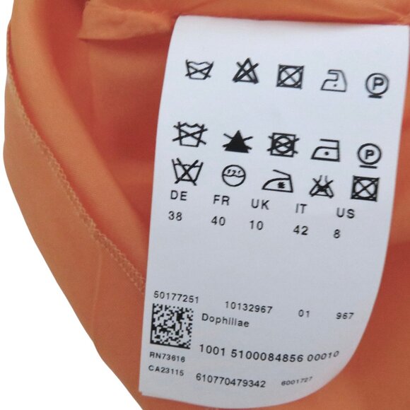 HUGO BOSS floral print Dophillae dress IT 42 US 8 Cotton silk - Picture 7 of 8